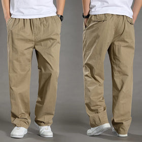 Men's Casual Cotton Cargo Pants