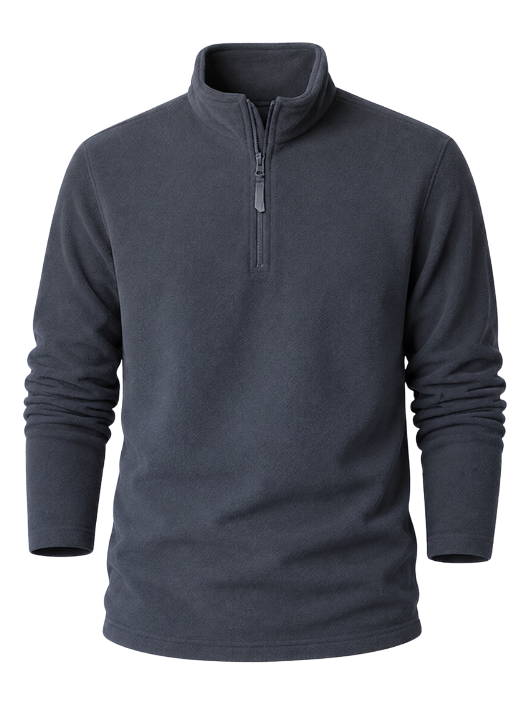 Men's Quarter-Zip Thermal Polo Jumper